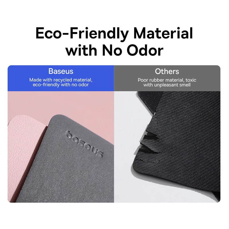 Premium Waterproof Non-Slip PU Leather Mouse Pad - 26x21cm Desk Mat for Gamers and Professionals