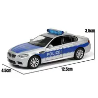 1/36 BMW M5 Sedan Toy Car Model For Children RMZ City Diecast Alloy Metal Miniature Pull Back Collection Gift For Boys Kid 2