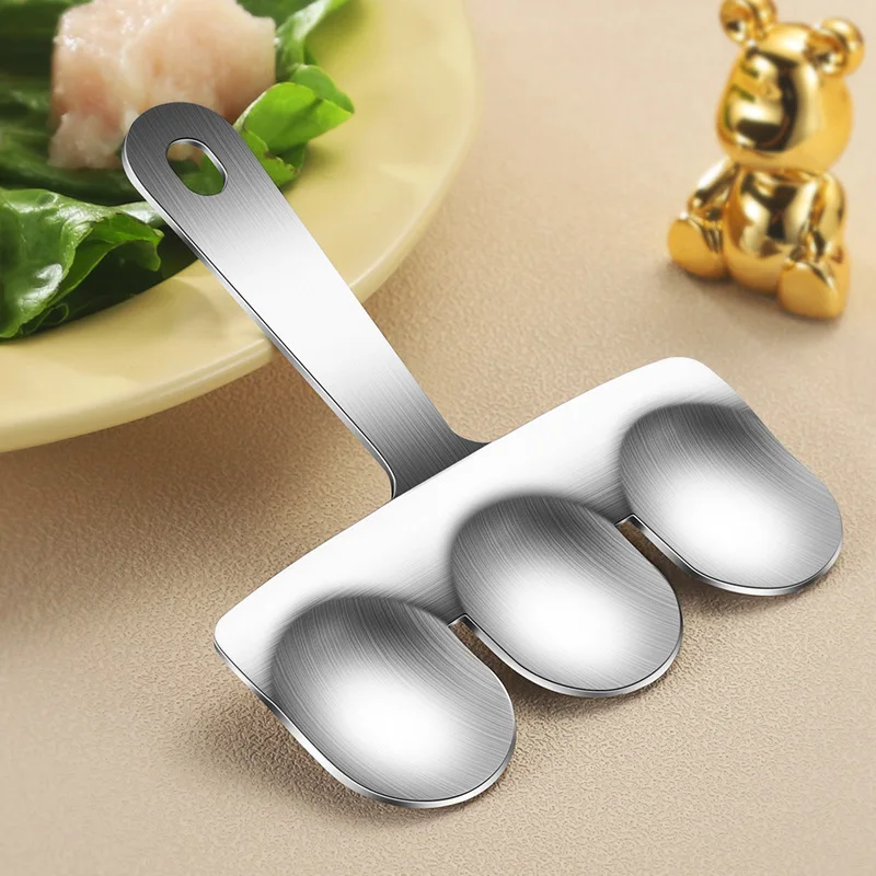 304 Stainless Steel Meatball Scoop, Fish Ball Making Mold, Non-Stick Meatball Maker Set, DIY Kitchen Cooking Tools