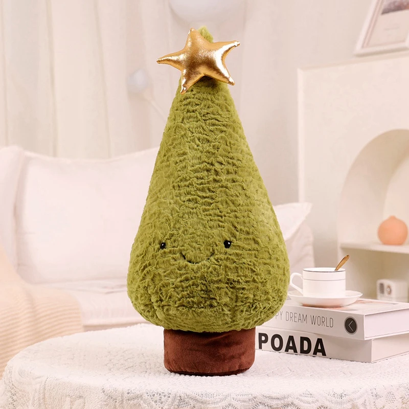thumbnail image 1 of Christmas Gingerbread Man Simulated Christmas Tree Decor New Hot Sale Cartoon Plush Toy Doll Xmas Festival New Year Kids Gift, 1 of 5