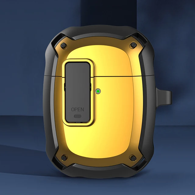 Shockproof Wireless Earphone Case with Security Lock