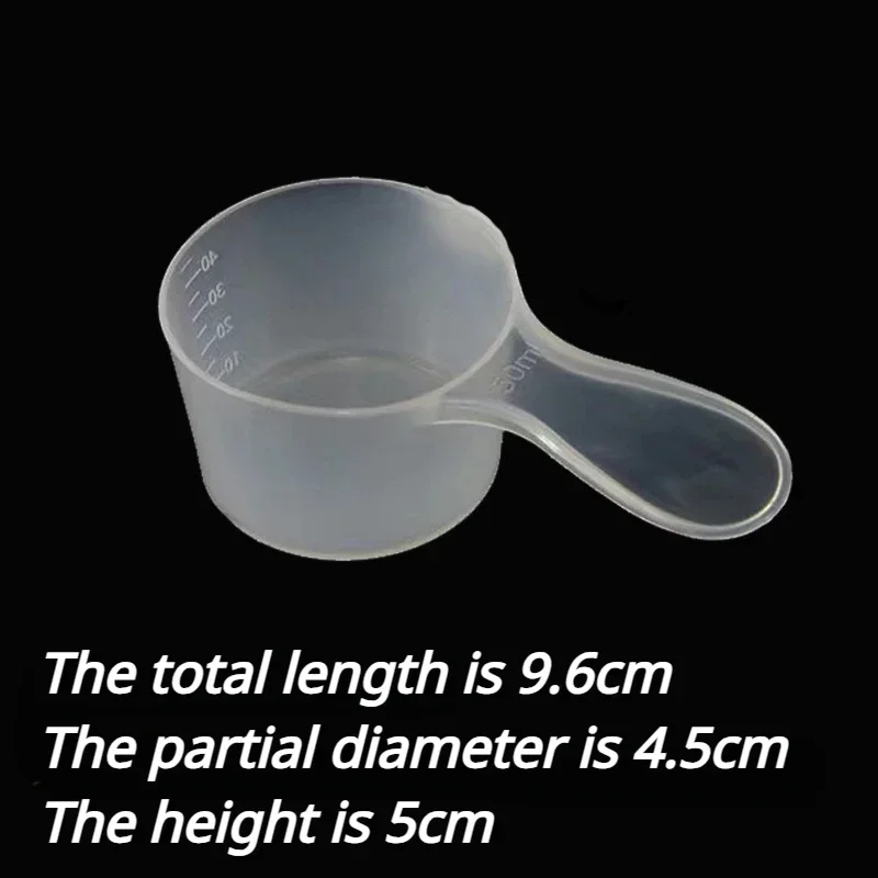 Plastic 20/25/30g50/60ml Milk Powder Spoon ML Graduated Kitchen Baking Measuring Spoon