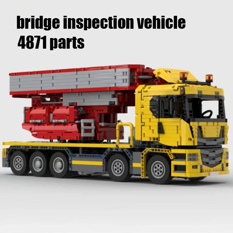 

bridge inspection vehicle bricks model car technico vehicule