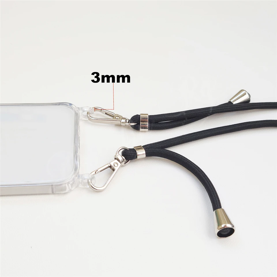 Andibro Cordino Universale per Cellulare, Tracolla da Polso per Telefono con 2 Toppe Cordino per Cellulare Regolabile in Nylon Porta Cellulare da Collo per La Maggior Parte Degli Smartphone