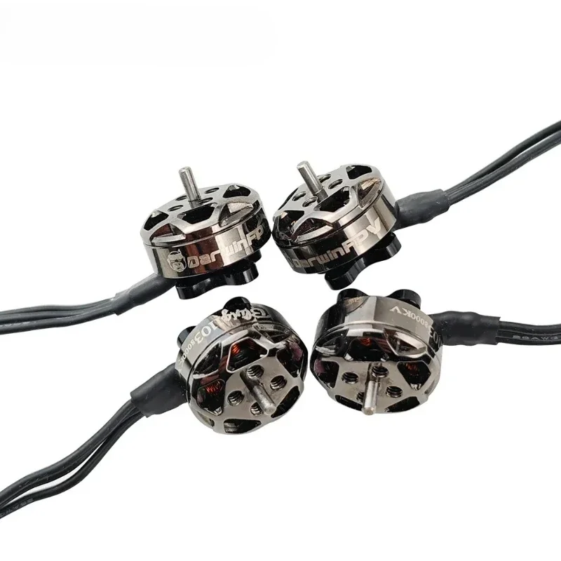 Micro moteur brushless 1103 8000KV/12000KV pour drone FPV, détail de l'axe et de la base de fixation