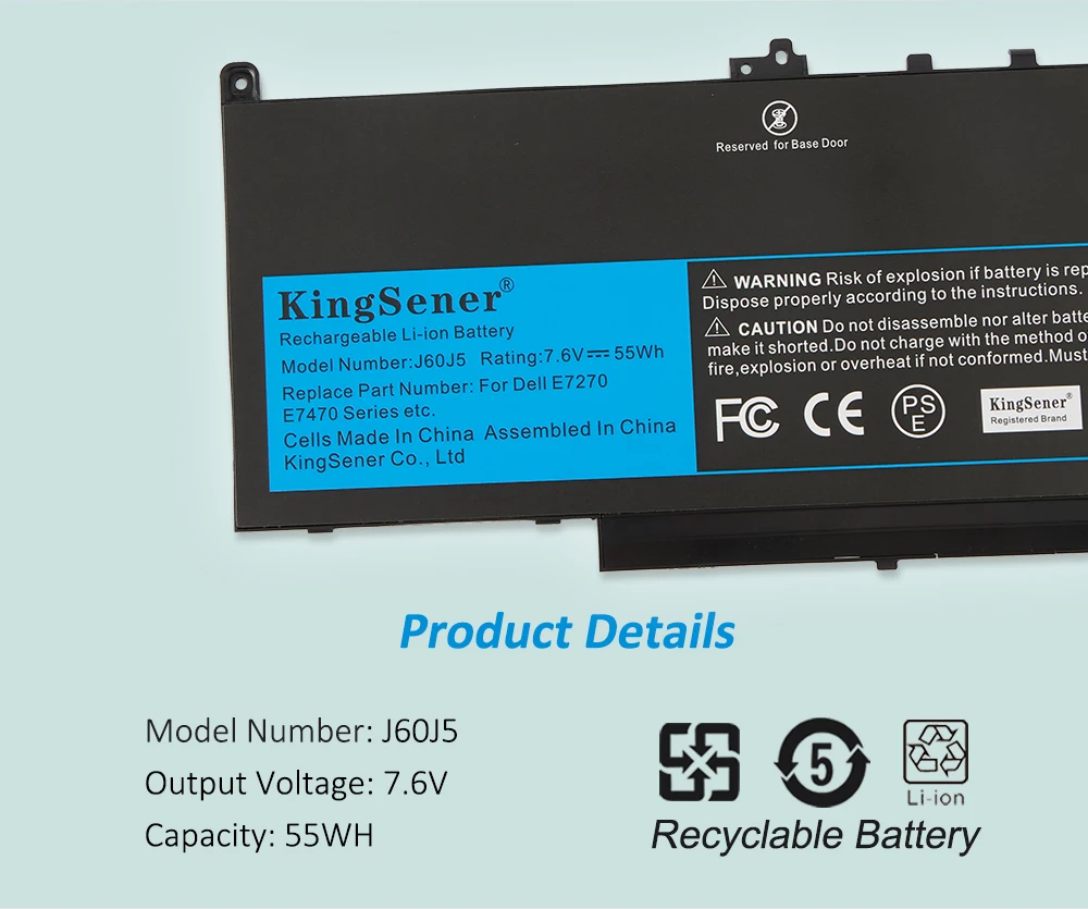 Bateria dell j60j5