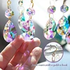 Crystals Wind Chime Prism Sun Catchers Handmade Jewellery Garden Hanging Pendant Rainbow Suncatcher Ornament Garden Decor 2