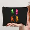 Anime Demon Slayer Gifts Tanijro Giyuu Kimetsu Nezuko Canvas Cosmetic Makeup Toilet Storage Card Bag Pencil Case Zipper Pouch 6
