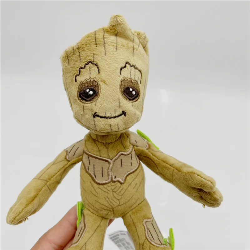 22cm Disney Groot Anime Figure Plush Toys Peluche Guardians Of The Galaxy  Groot Anime Figure Kids Toys Soft Birthday Gifts
