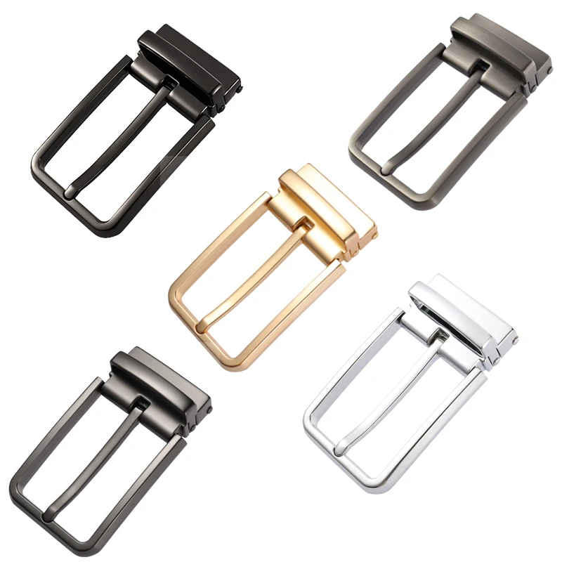 

Metal Pin Belt Buckles for Mens Women 33-34mm Waistband Head DIY Leather Crafts Jeans Decor Hardware Accessories