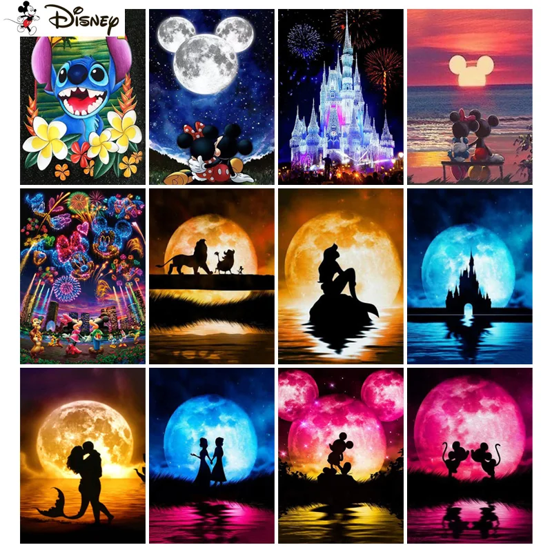 Disney Art 5D Diy Diamond Painting Cartoon Mickey Mouse Diamond