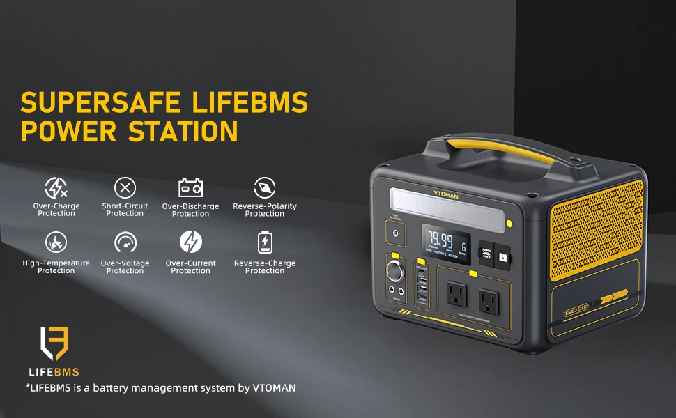 VTOMAN SuperSafe LIFE BMS Power 828W VTOMAN SuperSafe LIFE BMS Power 828W
