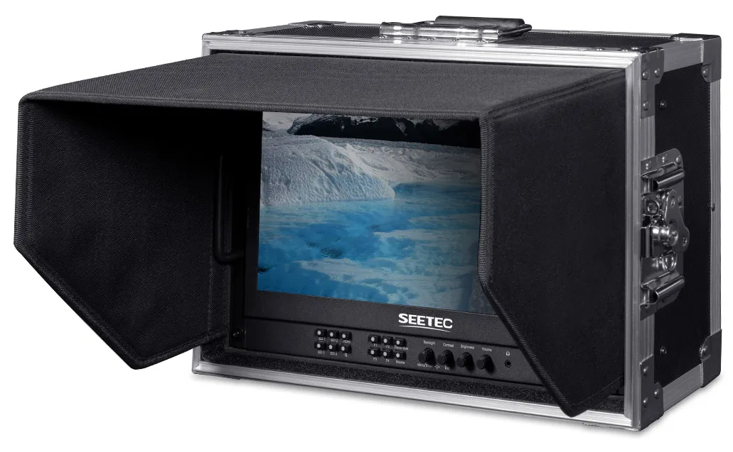 ATEM156S-CO 15.6 Inch Multi Camera Broadcast Carry-on Monitor D LUT HDR Waveform