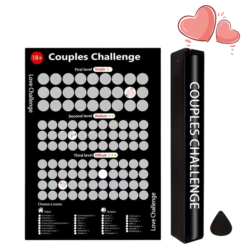 100 Date Ideas Scratches Off Poster Adventure Challenge Couple Bucket List Adventure Challenge Bucket List Couples Date Ideas