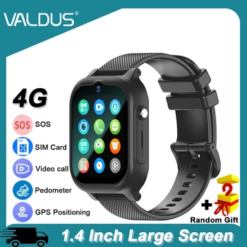 VALDUS VK26 Children Smartwatch SOS Alarm HD Camera Video Call WIFI GPS Positioning SIM Card Kids 4G Watch For Boys Girls Gifts 1