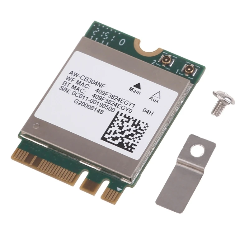 

WIFI Adapter Card RTL8821 CB304NF RTL8821CE 802.11AC Dualband 2.4/5Ghz Bluetooth-compatible 4.2 NGFF Wireless Card P9JB