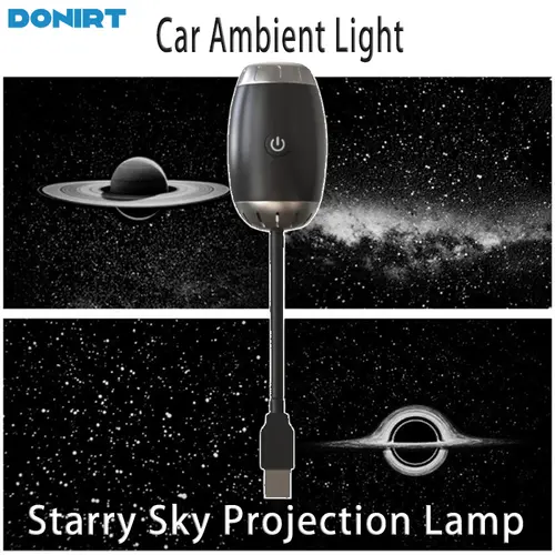 New Atmosphere Projection Car Ambient Light Large Range Projection Romantic Atmosphere Multiple Scenes Adjustable Focus Distance