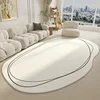 Rugs Living Room Rug Large Area Soft Fluffy Carpet Home Decoration White Floor Mats Bedroom Bedside Mat Shaggy 거실특대형카페트 거실러그 1