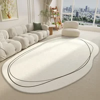 Rugs Living Room Rug Large Area Soft Fluffy Carpet Home Decoration White Floor Mats Bedroom Bedside Mat Shaggy 거실특대형카페트 거실러그 1