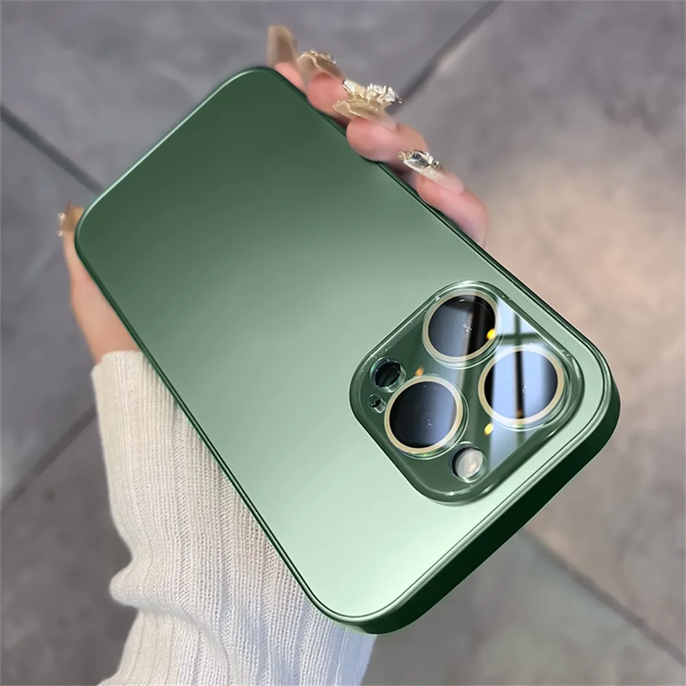 Luxury Matte Frosted Armor Case with Hybrid Defender Shockproof Protection