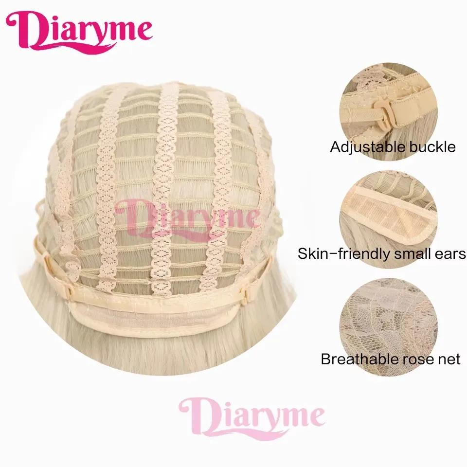 Golden Cosplay Wigs Synthetic Woman Wigs Long Wavy Hair Wigs For Women Blond Red Pink Wig Women's Halloween costumes Wig Fake Ha