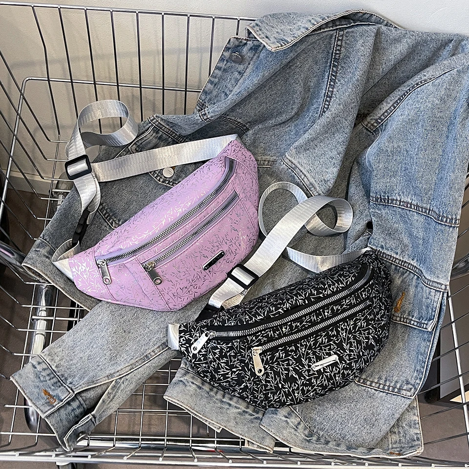 Nette Fanny Pack Mode Reise Schulter Geldbörse Gürtel Tasche Frauen Taille Tasche Gürtel Tasche Weibliche Banane Tasche Handy Tasche Bauch Taschen Fall – Detail 15