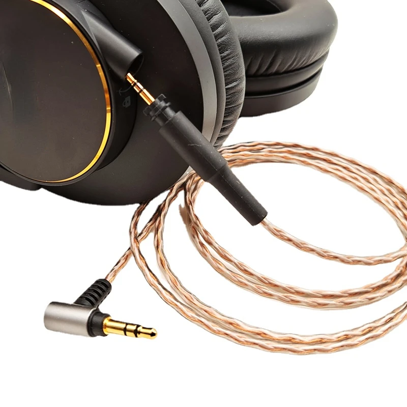 For SHURE SRH840A Headphone cable SRH440A 4 strands 63 cores