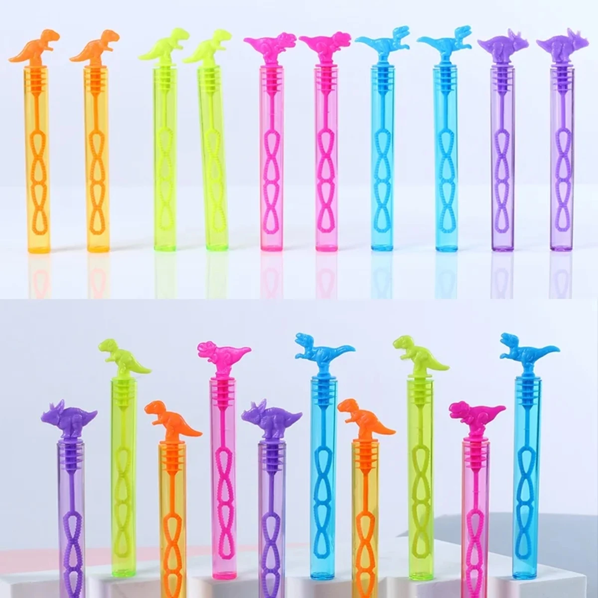 공룡 버블 튜브 비누 병, 생일 파티 장식, 생일 손님용 선물, 베이비 샤워 용품, 어린이 장난감, 10 개, 20 개