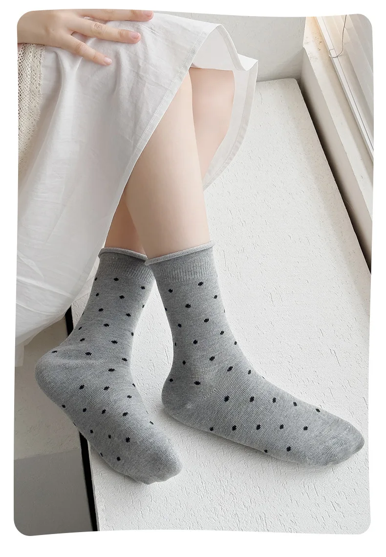 5 paare/los neue Herbst kinder Baumwoll socken Mädchen Junge Baby warme weiche süße Karikatur für Frühling 1-12 Jahre Student Teens Kinder Socken – Detail 6