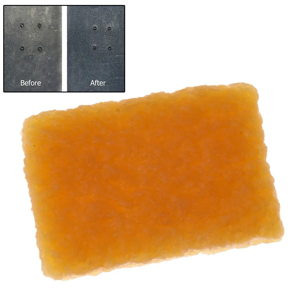 Rubber Skateboard Longboard Griptape Cleaner Dirt Remover Cleaner Eraser 5x3.5x1cm-Cruiser For Greasy Dirt Mud Spots 1pc