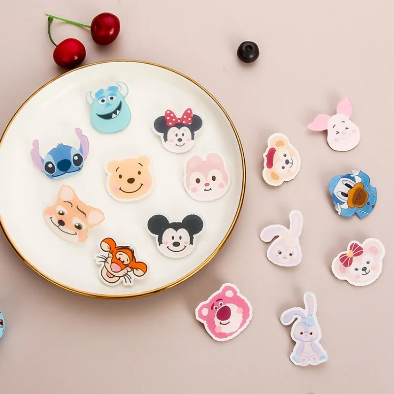 

Disney Cartoon Stitch Winnie Brooch Anime Figures Acrylic Brooches Medal Pin Epoxy Shirt Bag Badge Toy Jewelry Accessories Gifts