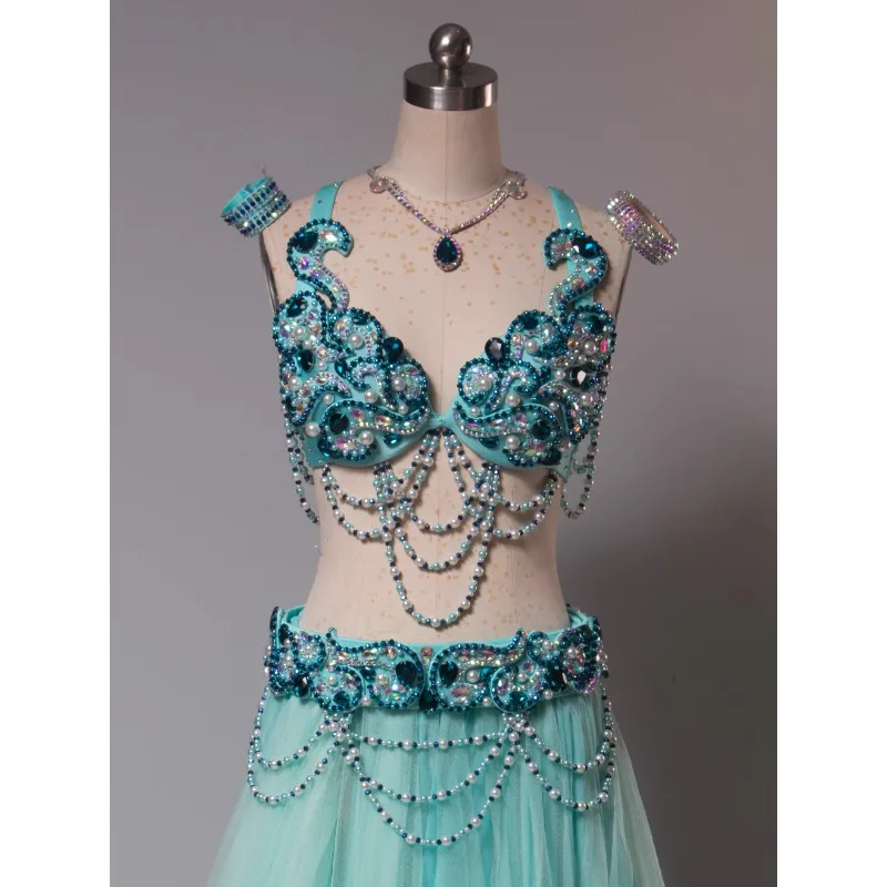customized belly dance costume women's new performance outfit sexy