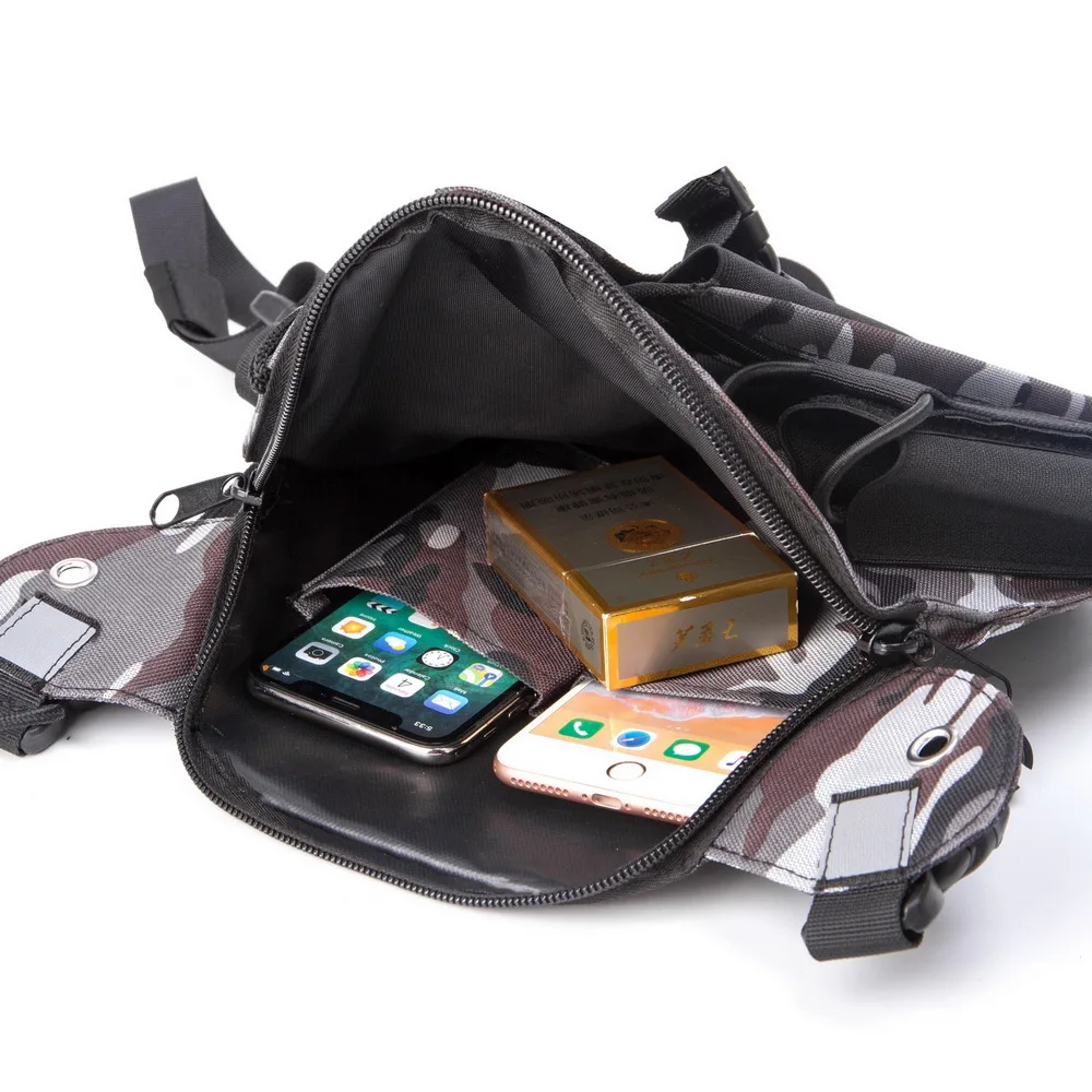 YiNiTone BG-02 ocean camouflage Universal Radio Chest Harness Bag Pocket Pack Holster  for Two Way Radio
