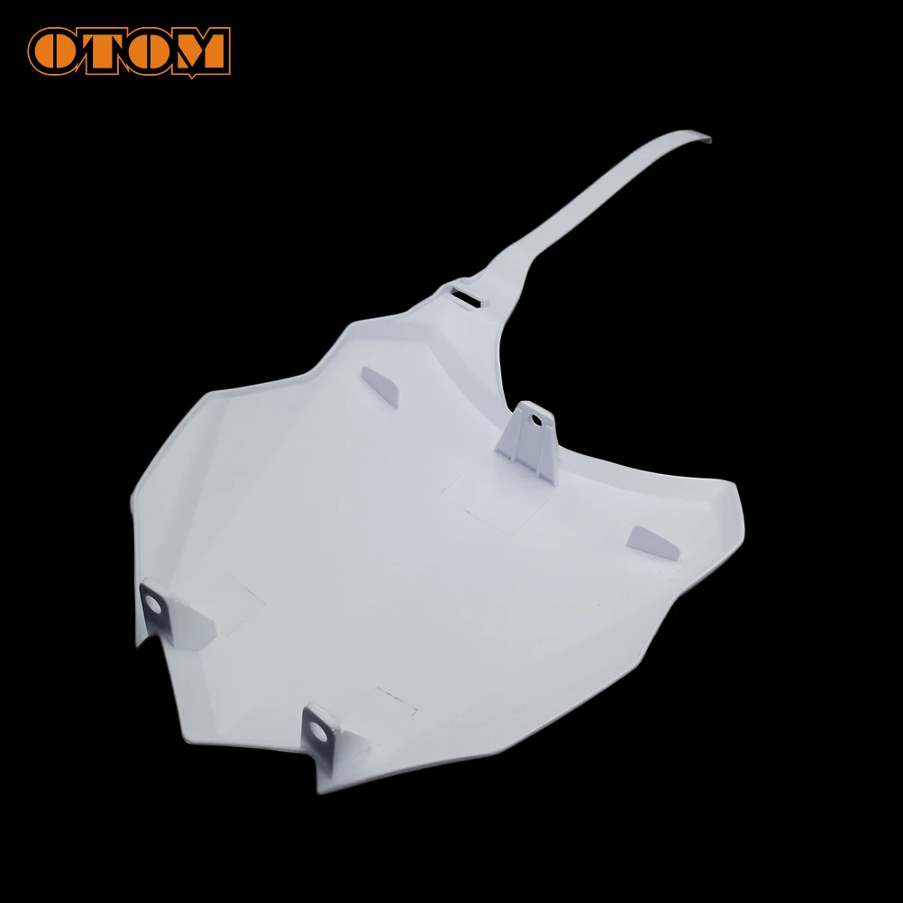 OTOM 2013-2015 오토바이 전면 번호판 등록 커버 라이센스 카드 가드 가와사키 KX250F KX450F 핏 더트 바이크 부품