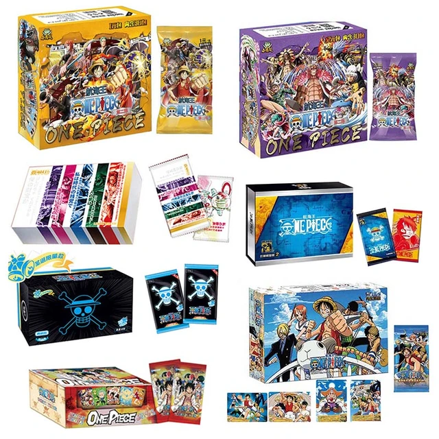 Bandai One Piece Card Game Gift Box 5 Booster Packs