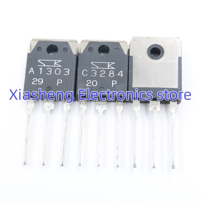 New Original 2Pairs 2SA1303 A1303 + 2SC3284 C3284 TO-3P Fever Amplifier Matching Transistor Good Quality