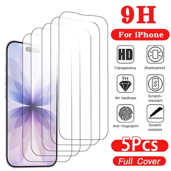 iPhone Tempered Glass Screen Protector Pack