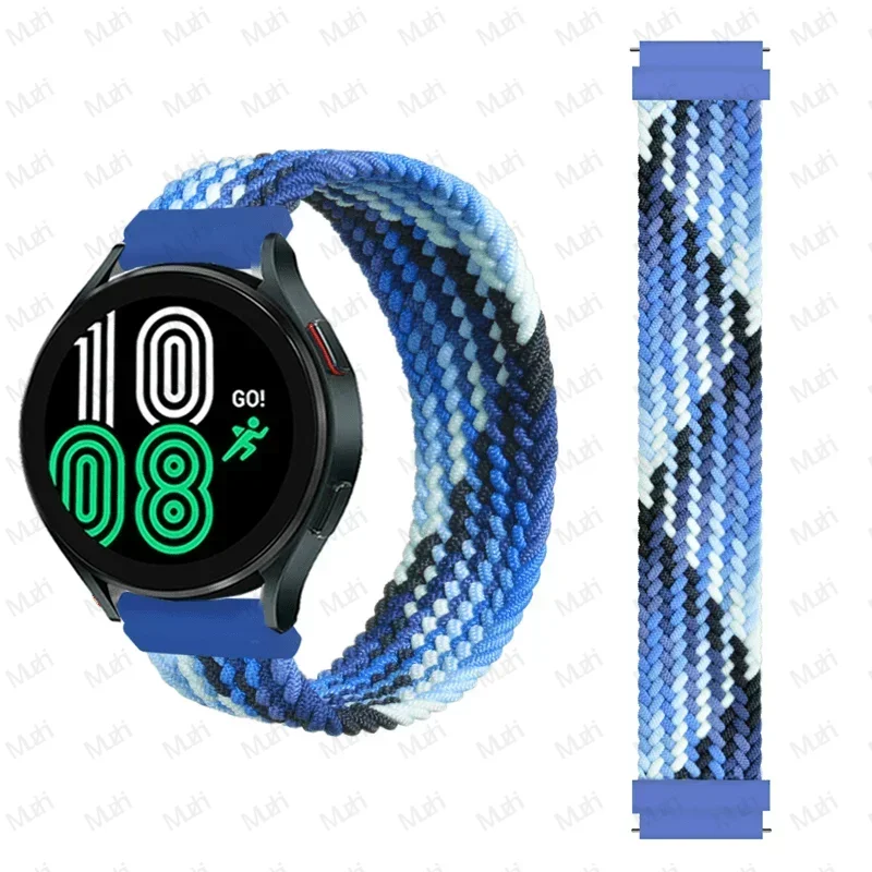 Braided Solo Loop Smartwatch Strap - Versatile and Stylish Bracelet 22mm/20mm