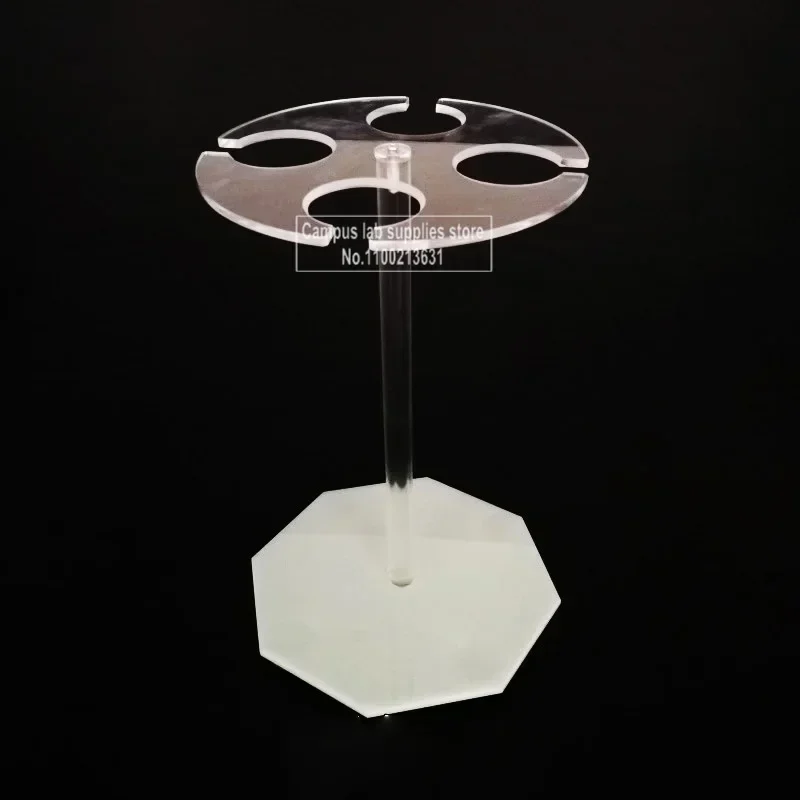 1pcs Lab Plexiglass Separation Funnel Stand, Organic Glass Funnel Rack for 125-1000ml Separation
