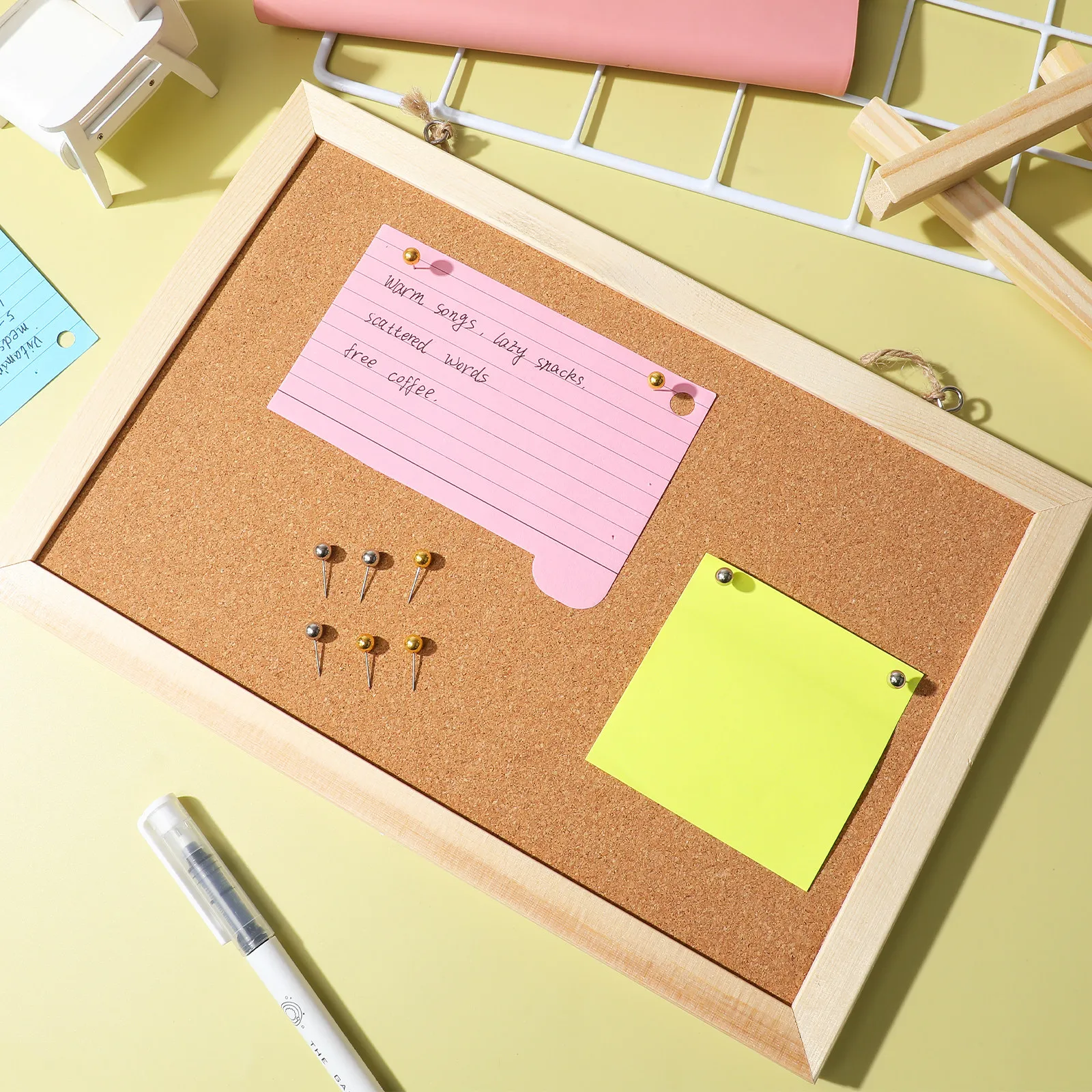 200Pcs 금속 푸시핀 6Mm 라운드 볼 맵 네일 화이트보드 패브릭 게시판 학교 사무실 사용을 위한 골드 실버
