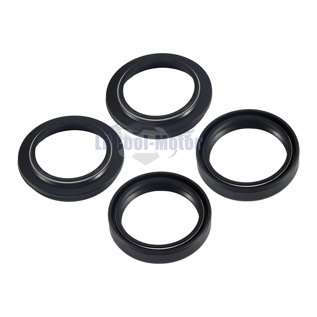 Front Fork Oil Dust Seal Wiper Seals Kit Set For Kawasaki ZX6R 2000-2001 ZX6R 1998-1999 ZX-9R 1998-2003 2000-2001