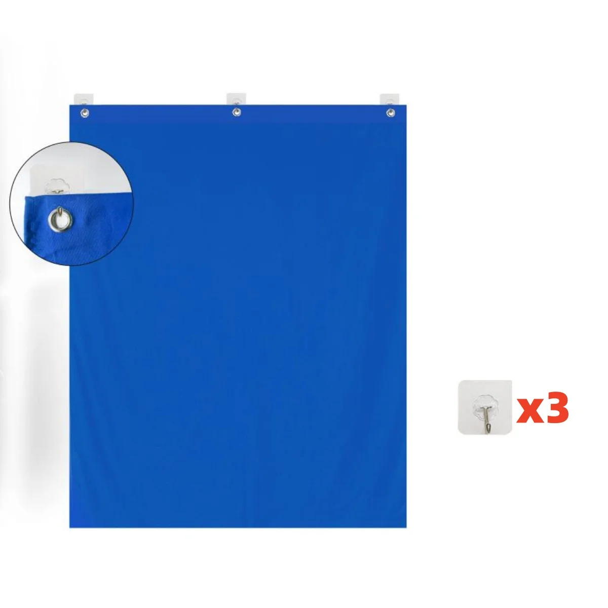 Blue With Holes