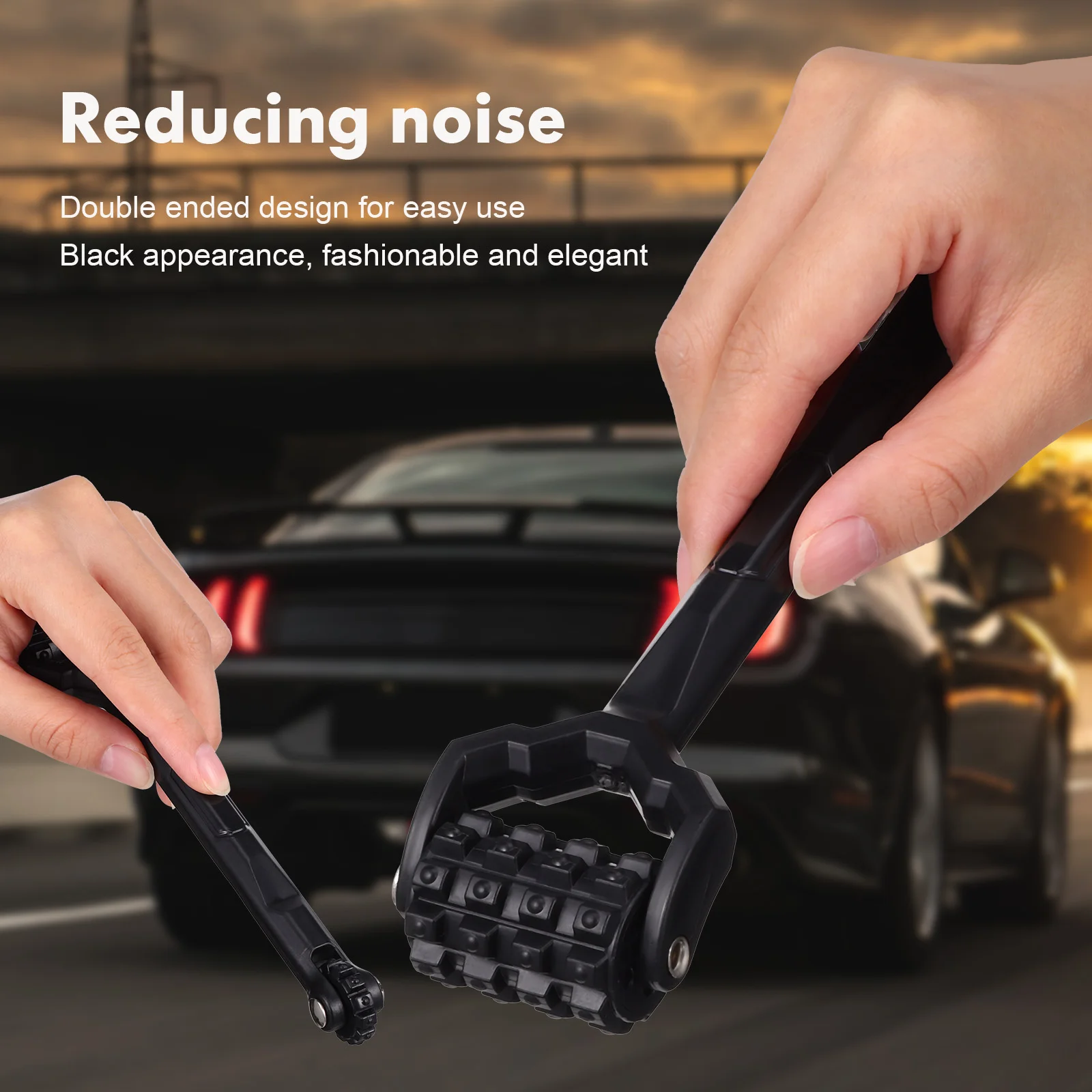 Sound Deadener Auto Automotive Roller Car Application Tool Installation Rolling Wheel Interior Audio Noise Insulation