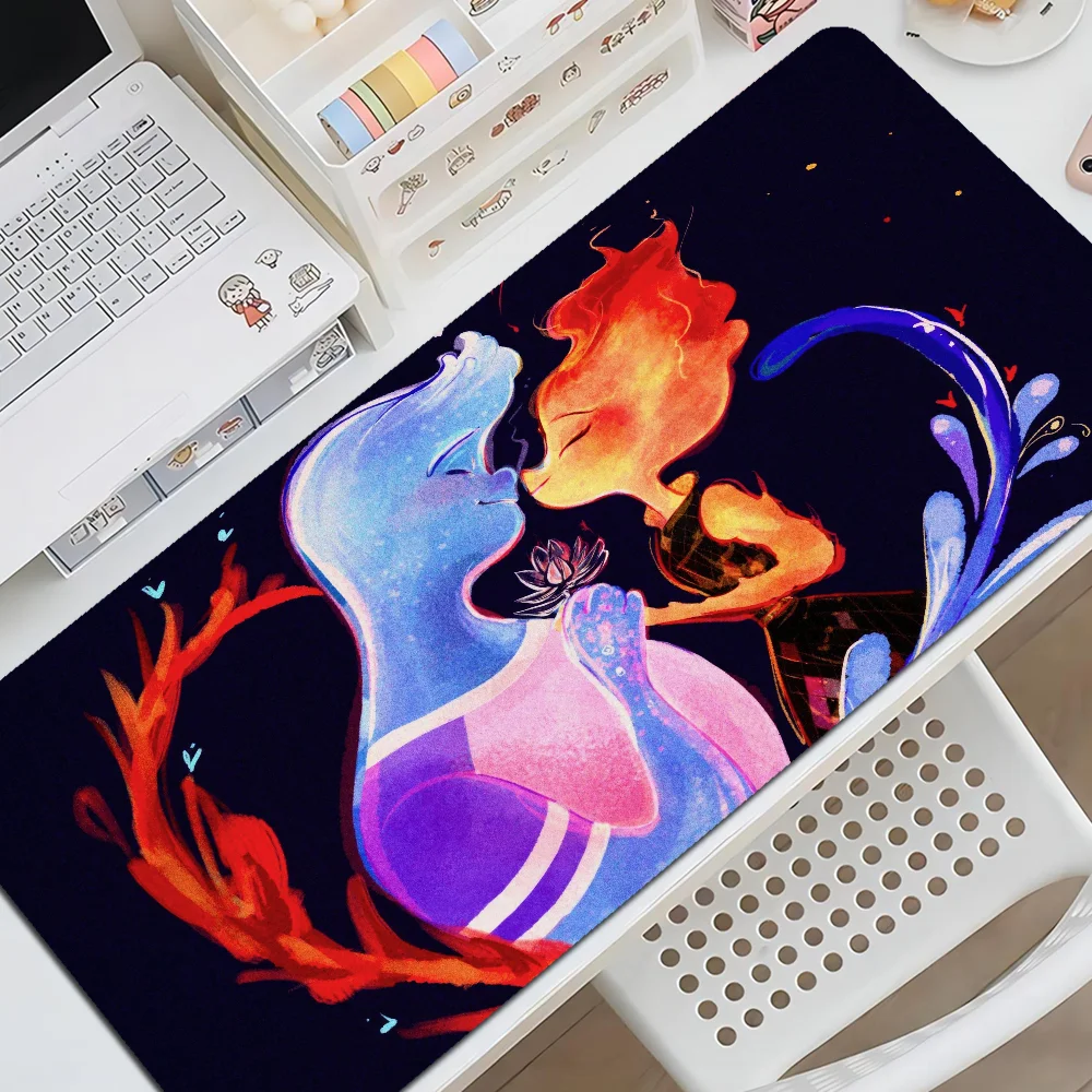 Beast Kingdom E-ElementalS INS Tide Large Gaming Laptop Computer Desk Mat Mouse Pad Notbook Gamer for Teen Girls Bedroom 3