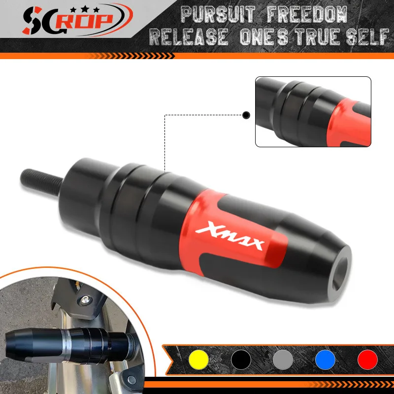 

2024 For YAMAHA XMAX 125 250 300 400 NMAX155 NMAX 125 Motorcycle Falling Protection CNC Exhaust Crash Silder Pad Guard namx xmax