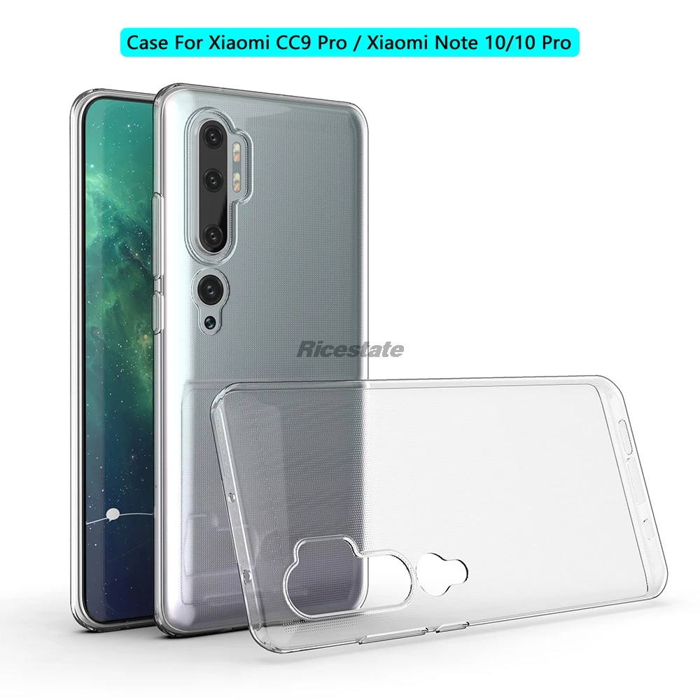 Crystal Clear Anti-Shock Soft TPU Phone Case