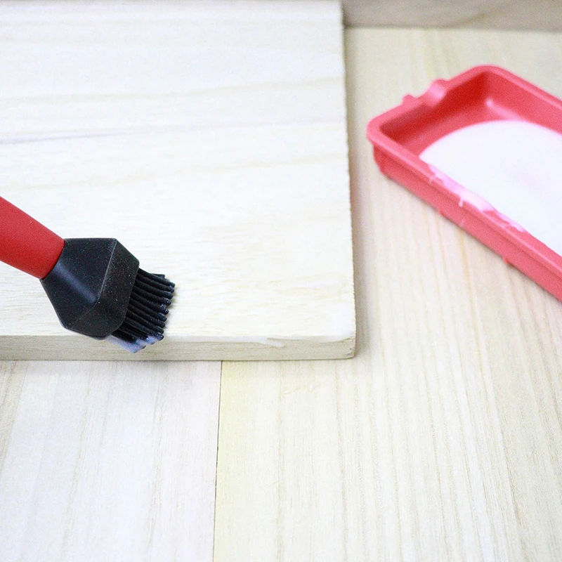 New Silicone Glue Kit Silicone Brushes Woodworking Glue Spreader Applicator Sets 4