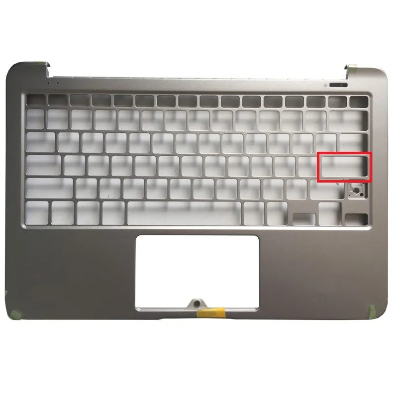 

Новый чехол для ноутбука Samsung NP900X3N 900X3N, чехол для подставки для рук, серебряная фотография, без сенсорной панели
