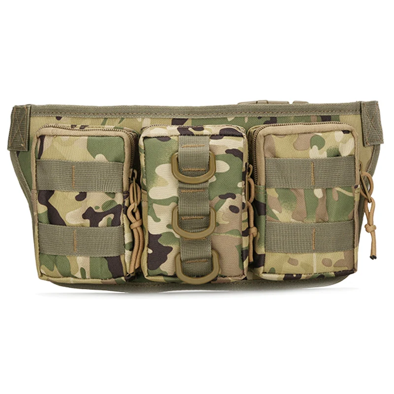 Waterproof Oxford Tactical Waist Bag for Outdoor Hiking Camping