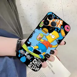 Mischievous Simpson Soft Back Phone Cover Case - iPhone 12 Mini (Mix06)
